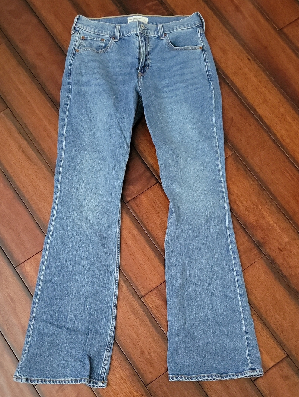 Abercrombie High Rise Bootcut Jeans